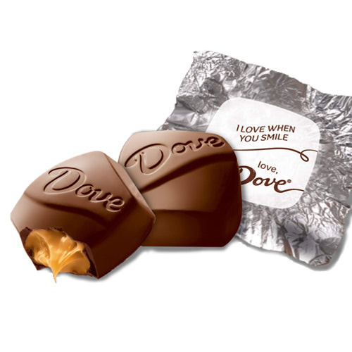 are dove caramel chocolates gluten free